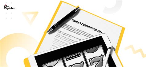 Umsatzbedingungen .